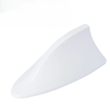 1pc Car decoration shark fin antenna for signal and radio reception, roof wing antenna modification without drilling