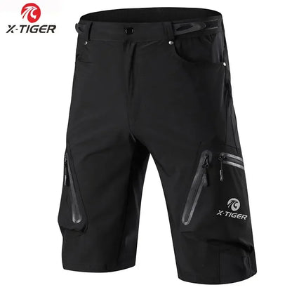 X-TIGER Men's Casual Cargo Shorts Multi-Pocket Outdoor Hiking Work Pants Summer Sports Shorts Motorcycle Riding Shorts