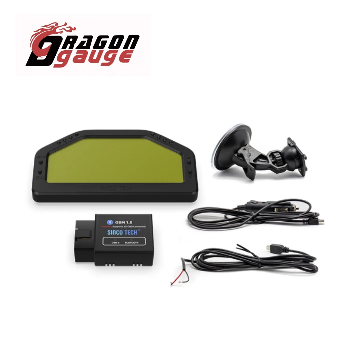 Multi-Function Race Dash Panels LCD Display Dashboard OBDll Bluetooth Connection Racing Gauge DO903