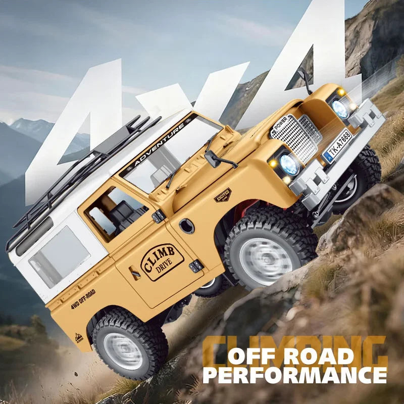 In Stock New 1:10 Full Scale Pickup All Terrain Simulation Off Road Climbing Vehicle RC CAR