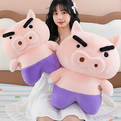 30-75cm Buriburizaemon Crayon Shin-chan Plush Toys Cartoon Plushie Anime Birthday Pillow Sofa Back Stuffed Gift for Kids Xmas