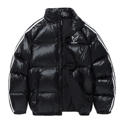2025 High Fill Power Down Jacket Men/Women 80% White Duck Feather Winter Coat Ultra Warm Hooded Parka for Extreme Cold Weather