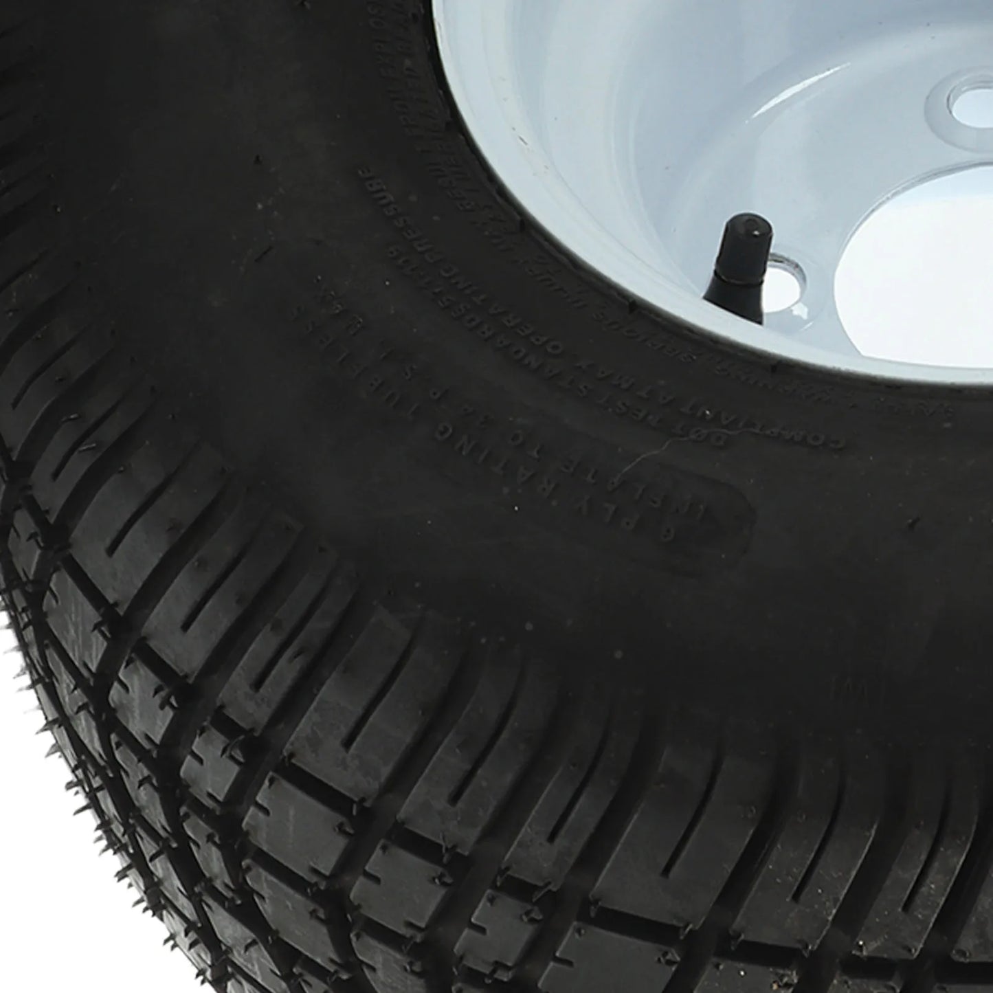 18x8.50‑8 Golf Cart Tires Rubber Better Handling Golf Cart Tire and Wheel Assembly Replacement for E‑Z‑GO Golf Carts