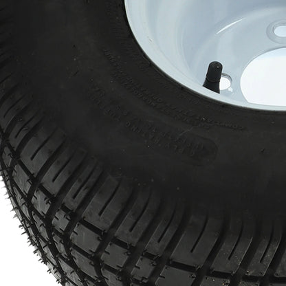 18x8.50‑8 Golf Cart Tires Rubber Better Handling Golf Cart Tire and Wheel Assembly Replacement for E‑Z‑GO Golf Carts