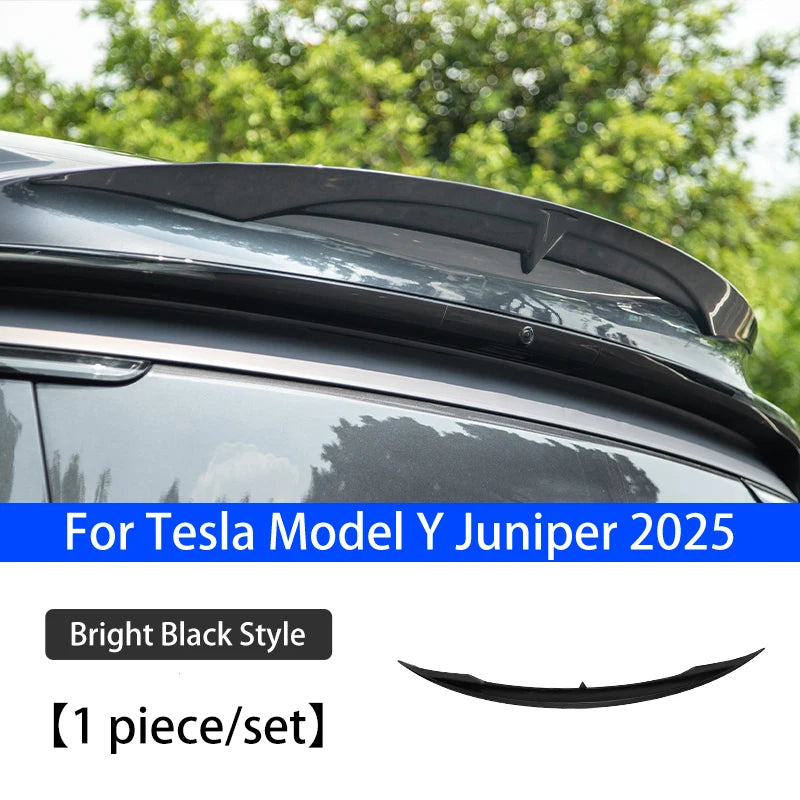 For New Tesla Model Y Juniper 2025+ Dedicated Tail Wing Upgrade And Modification High-performance Sports Non Perforated Spoiler