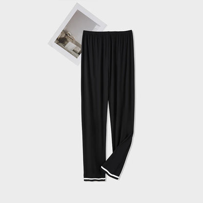 Pajama Pants Men's Pants Autumn and Winter 2025 New Printed Loose Pants Pure Cotton Spring & Fall Home Pants