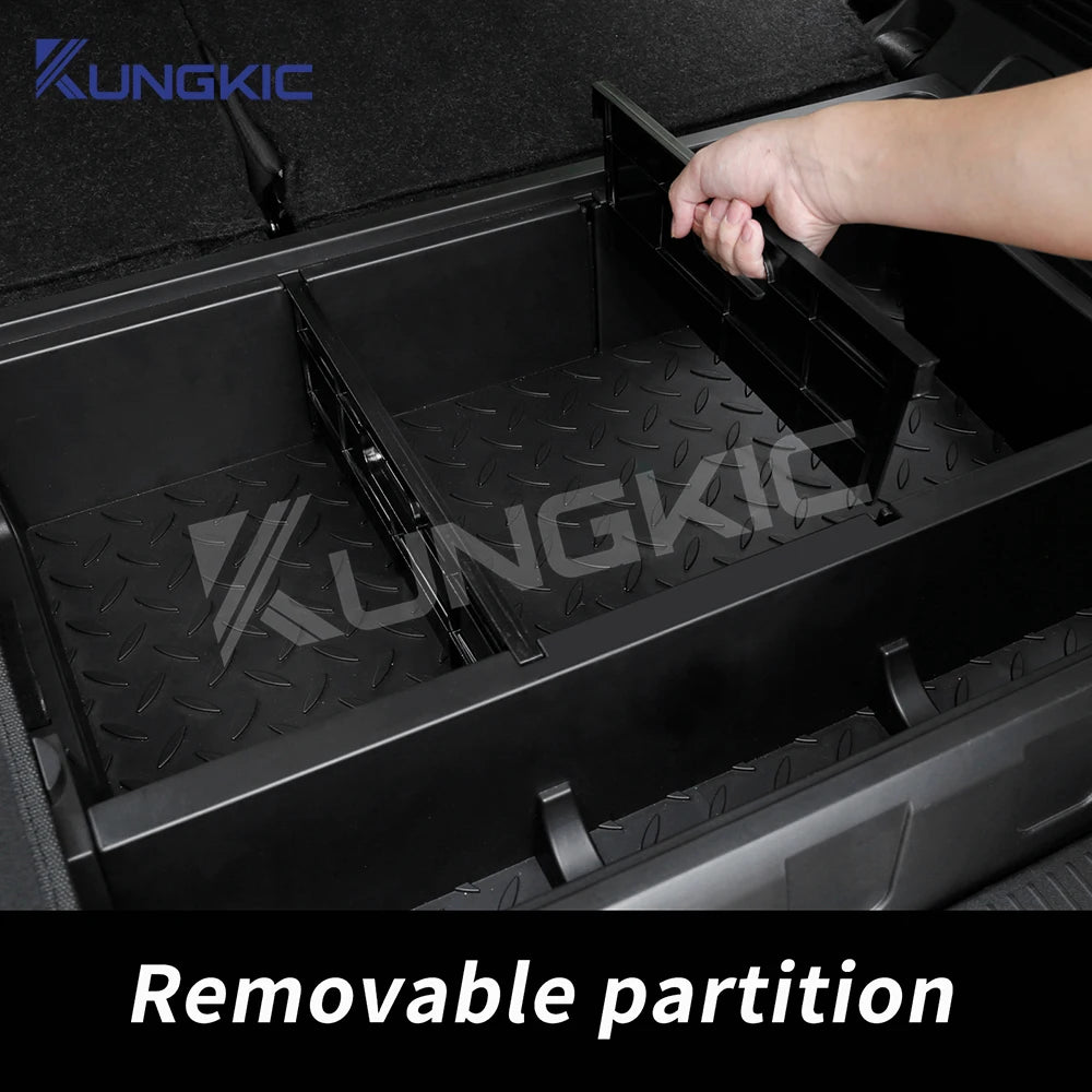 For Suzuki Jimny Nomade 5-door 2023 2024 2025 JB64 ABS Car Trunk Storage Box Organizer Case Tailbox Stowing Tidying Toolbox