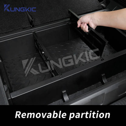 For Suzuki Jimny Nomade 5-door 2023 2024 2025 JB64 ABS Car Trunk Storage Box Organizer Case Tailbox Stowing Tidying Toolbox