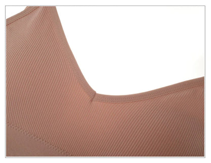 Seamless Bra Set for Women, Wire Free V-Neck Bralette with Low Waist Panties, Soft Cotton Sexy Lingerie Underwear Set