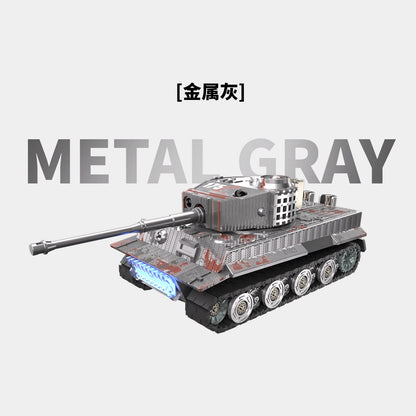 1:64 Alloy RC Tank Battle Set 2.4G Infrared Combat Tanks with Battlefield Scene Two Player Parent-Child Interactive Toy