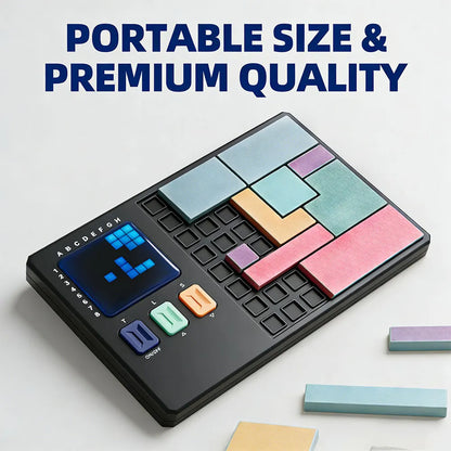 Smart Electronic Logic Puzzle Game 500+ Levels Brain Teaser Board Game STEM Educational Toy Portable Travel Gift for Kids