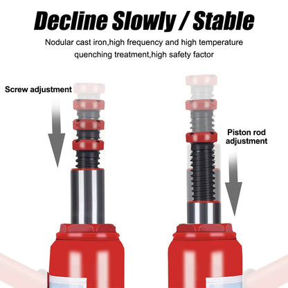 5/10/20Ton Hydraulic Bottle Jack Heavy Duty Car Lifter Lifting Repair Tool Truck AU