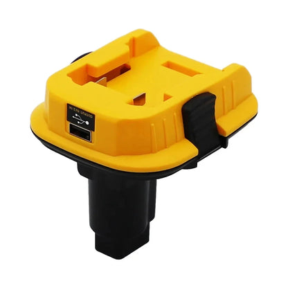 DCA1820 Power Tool Adapter USB Power Bank For Dewalt 20V Li-ion Battery DCB200 for Dewalt 18V Ni-cd Ni-mh Battery Tools DC9096