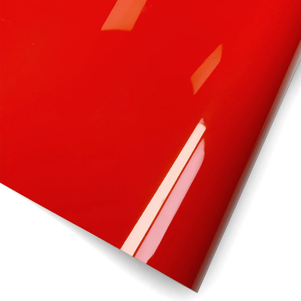 Carbon Fiber Laser Red Car Stickers Glossy Holographic Vinyl Wrap Films Air Release Bubble Free Auto Body Decal Car Accessories