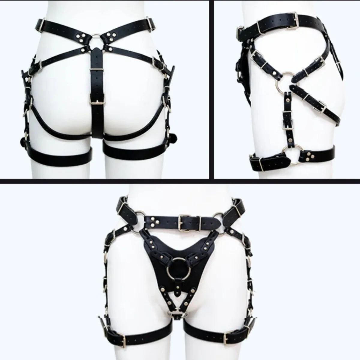Multi Point CB Lock Chastity Pants Wearable Dildo Bondage for Men Male for Chastity Device Bdsm Adult Sex Toys BDSM Restraint