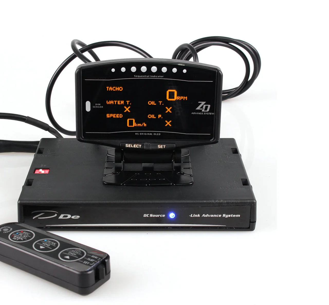 Full Kit Sports Package 10 in 1 BF CR C2 Dei Advance ZD Link Digital Auto Gauge With Electronic Sensors/14405 Meter [DIN-Gauge]
