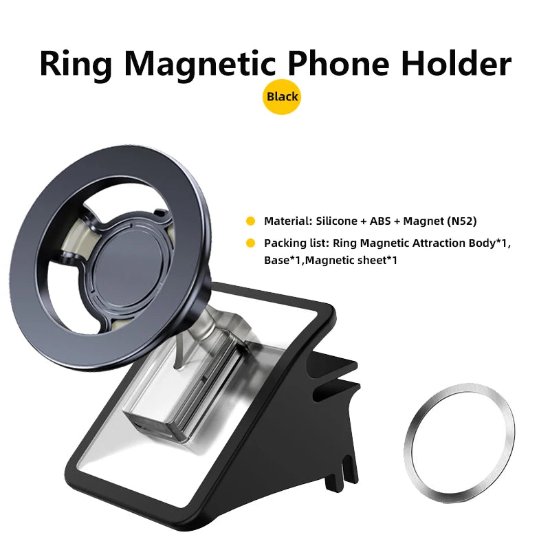 TEEQ Car Phone Holder for Tesla Model Y Juniper Model3 Highland Magnetic Charger Stand Adjustable Extend Mount