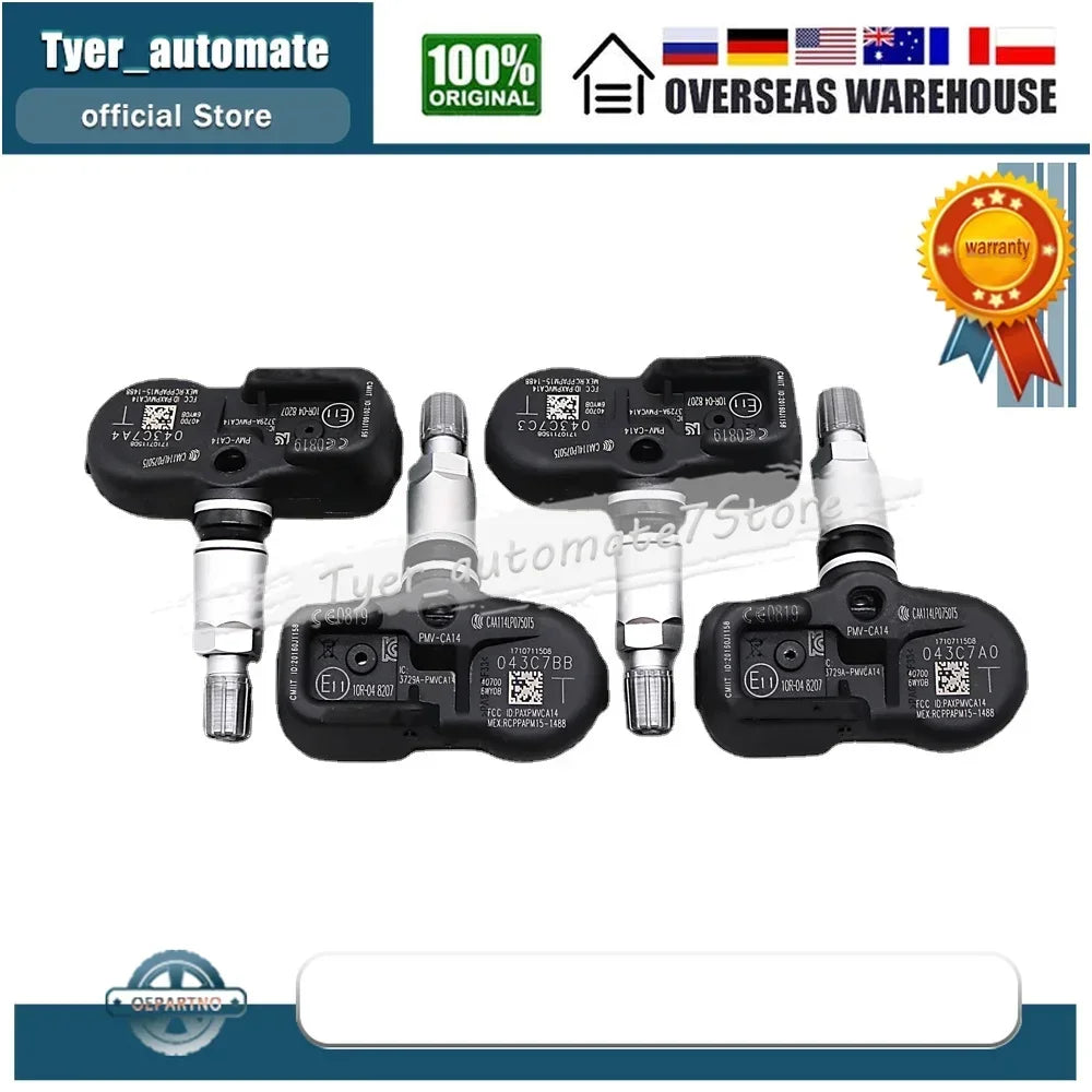 TPMS Tire Pressure Monitoring Sensor PMV-CA14 40700-6WY0B 433MHz For Infiniti Q70 QX50 QX70 QX80 Nissan 370Z (Z34) Leaf (ZE0)