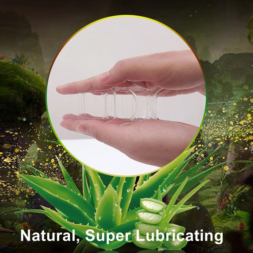 Lubricant for Sex Aloe Water-Based Lube Anal Safer Intimate Gel Vaginal Toy Lubrication Oil Adult for Women Men Erotic Tools 18+