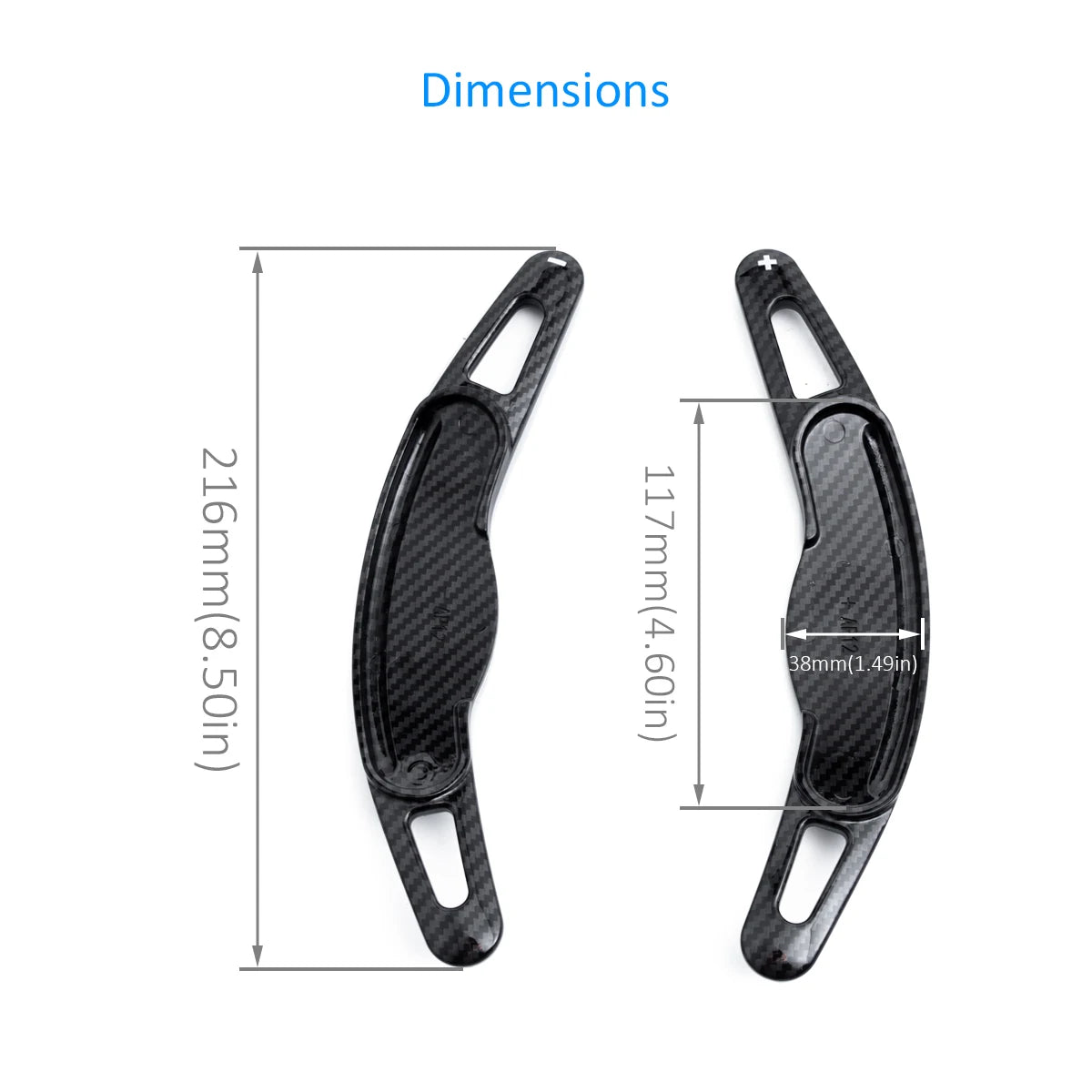 Steering Wheel Paddle Shifter Extension Accessories For Mini Cooper S SD JCW Countryman Clubman F54 F55 F56 F57 F60