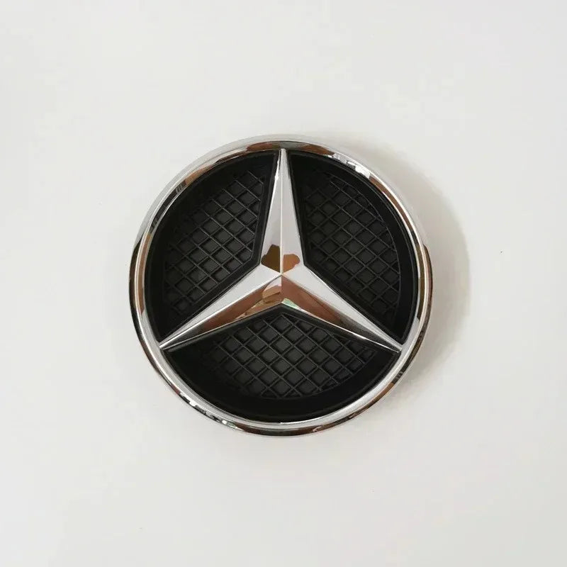 For Mercedes Benz 3D Car Grill Emblem Star Badge Front Grill Logo W204 W205 W213 X253 A B C E S CLA GLB GLC GLE GLS Accessories1