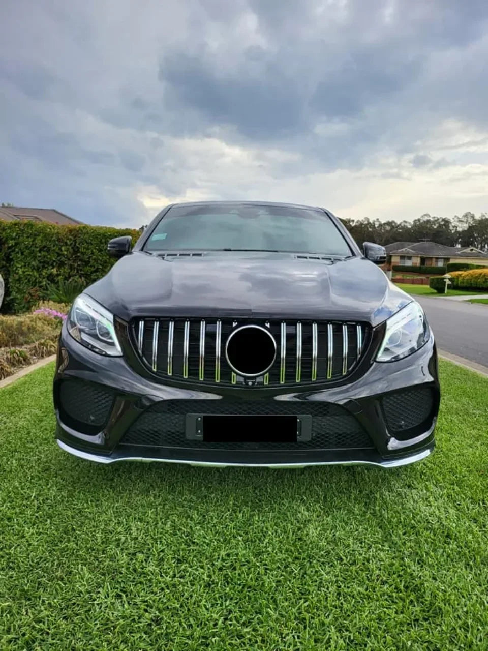 XVIP Front Chrome Diamonds Style Racing Grille For Mercedes Benz GLE C292 GLE350 GLE450 GLE500 GLE43 AMG 2016-2019 Upper Grilles