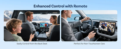 Ottocast Play2video Pro AI Box Wireless Carplay Android Auto Adapter Netflix Dongle Video Playback 1080p Screen Mirror for Cars
