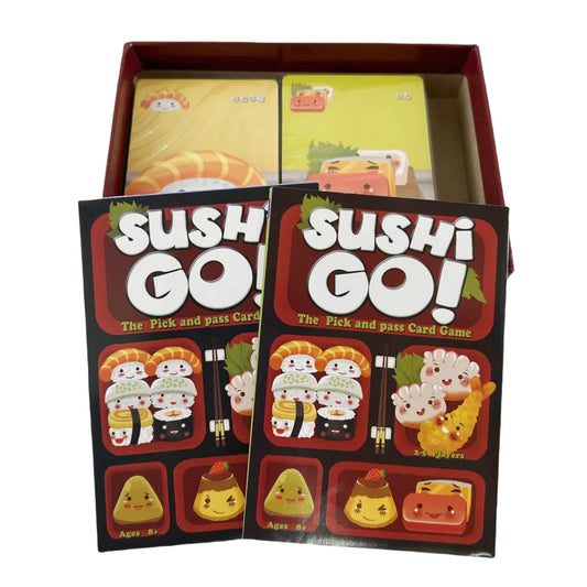 Sushi Go Card Game - Sushi Go Party! The Pick&Pass Card Game,Family Fun Cards, Perfect for Parties & Home Board Deck Wholesale