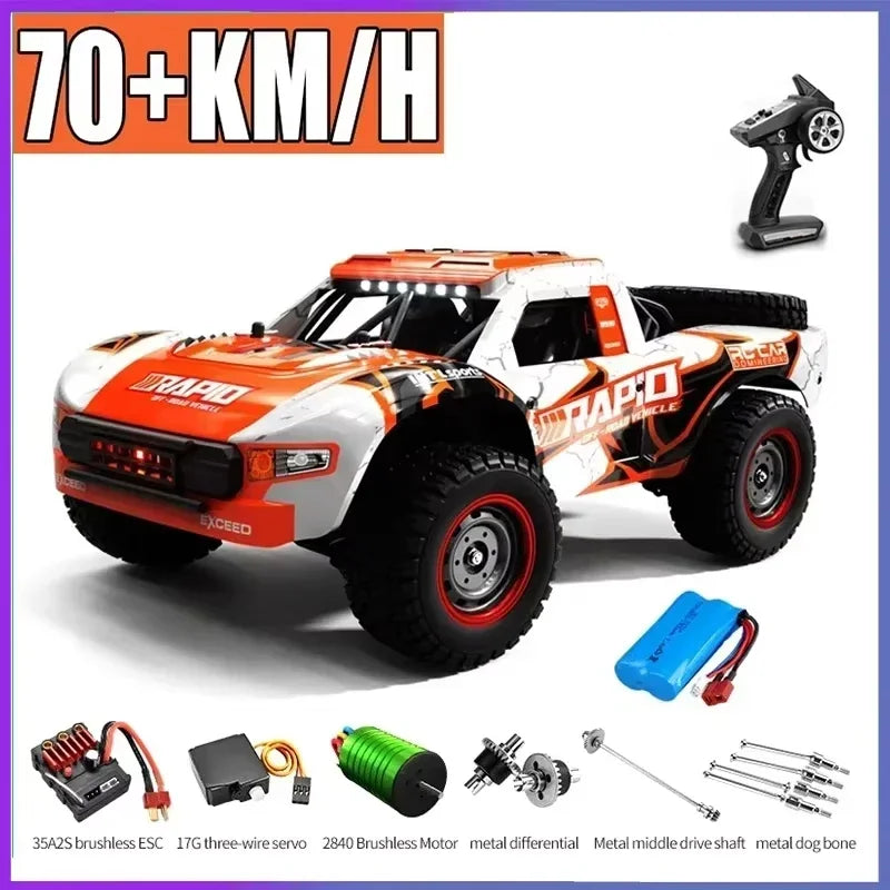 SCY 16101PRO, 16102PRO, 16103PRO 4WD 1:16RC Brushless High-speed Remote Control Car, 70 Kilometers Per Hour, Toy Racing Car Gift