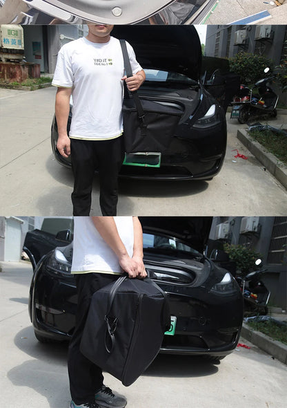 For Tesl Model 3 Y YL Juniper Highland 2025-2020 2026 Frunk Cooler Organizer Insulation Bag Front Trunk Storage Outdoor