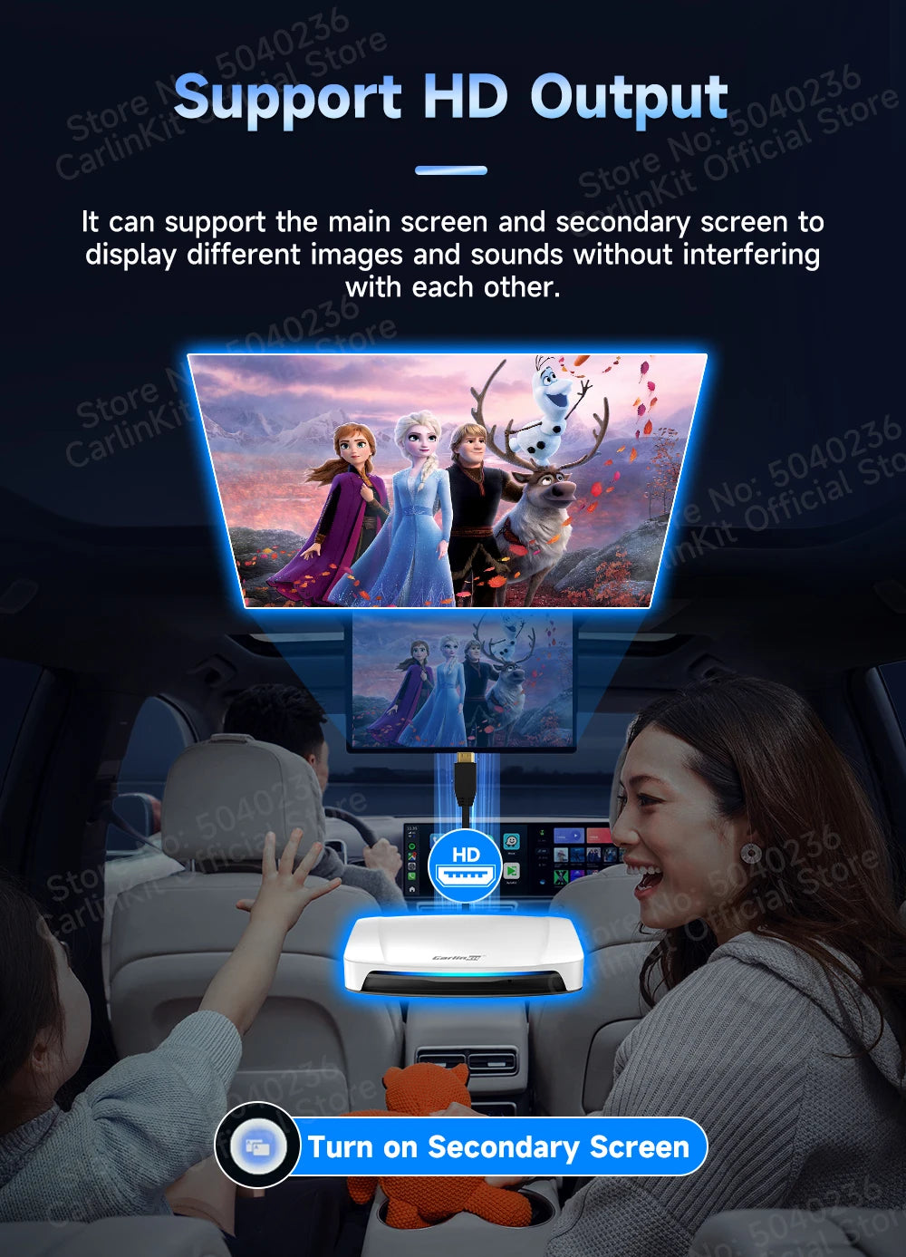 2026 New CarlinKit Android 13 CarPlay AI Box HDMI Wireless CarPlay Android Auto TV Video Box Qualcomm SDM660 8-Core Split Screen