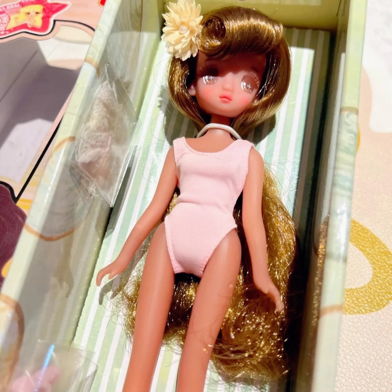 Dreamer Floral Girl Fashion Yapi BJD Doll Customized Doll Cute Designer Jjorori Art Toys Collection DIY Gift