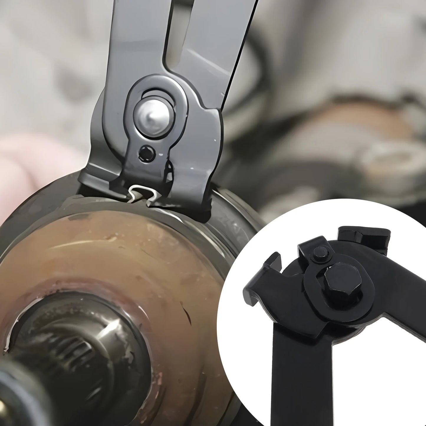 Dust Cover Clamp Heavy Duty CV Boot Clamp Pliers Joint Tool for Most Cars ATV with 20 Adjustable Crimp Bands Anti Slip Handle