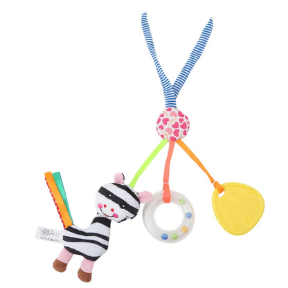 ASWJ New Baby Rattles Bell Toy Stroller Mobile Infant Rattle Animal Speelgoed Pendant Crib Bed Teether Hanging Toy Newborn Gifts