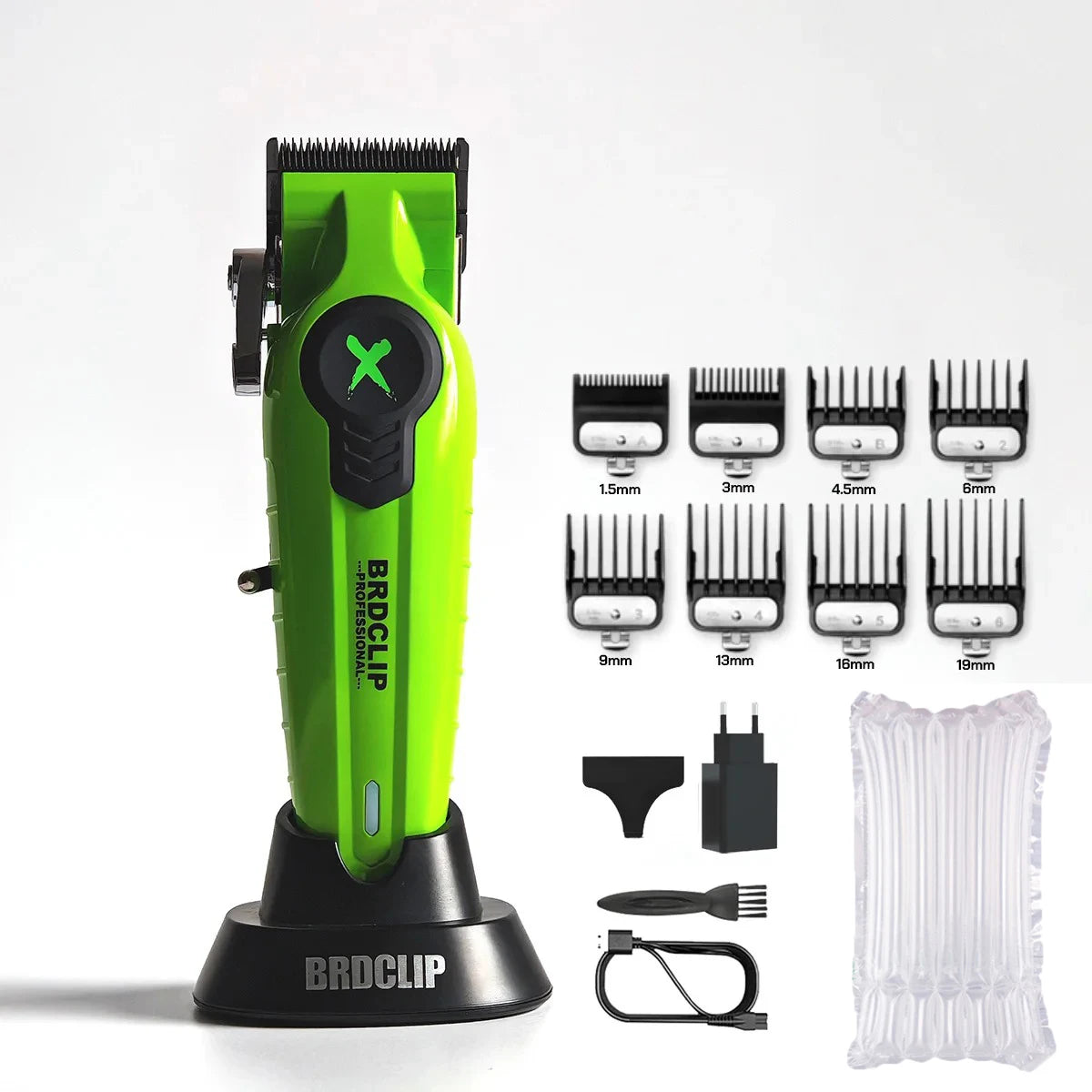 BRDCLIP Professional Hair Clippers Rechargeable Hair Trimmer Charging Base Haircut Machine DLC Blade Clippers For man BRD-FA1C