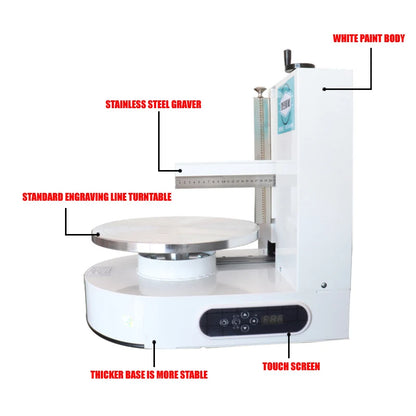 Cake Machinery Mini Fully Automatic Portable Machine Food Making Maker Leveller Smoothing Price Cake Machine