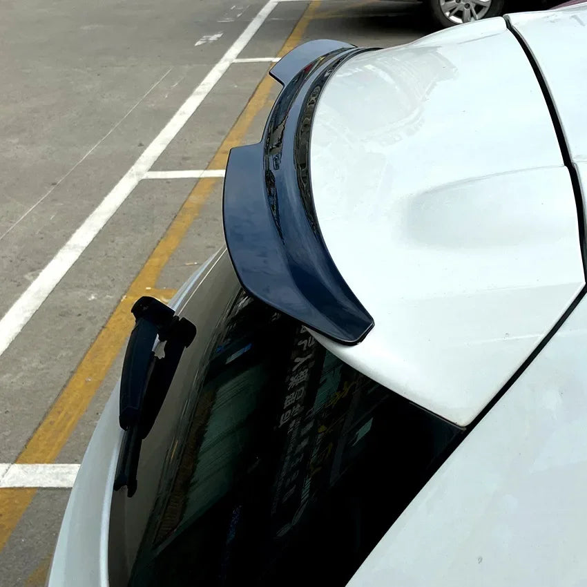 Maxton Style Trunk Tail Wing Lip Trim For Volkswagen Scirocco R GTS 2015 2016 2017 2018 2019 ABS BLACK Car Rear Roof Spoiler