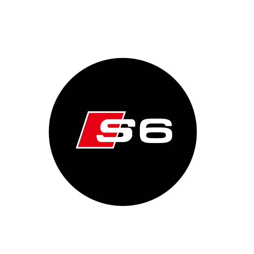 2Pcs HD Car Door Car sticker Lamp Car Door Welcome Light For Audi Sline Q3 A5 A7 A3 Q5 Q7 A4L RS Quattro S3 S4 S6 S5 S7 S8