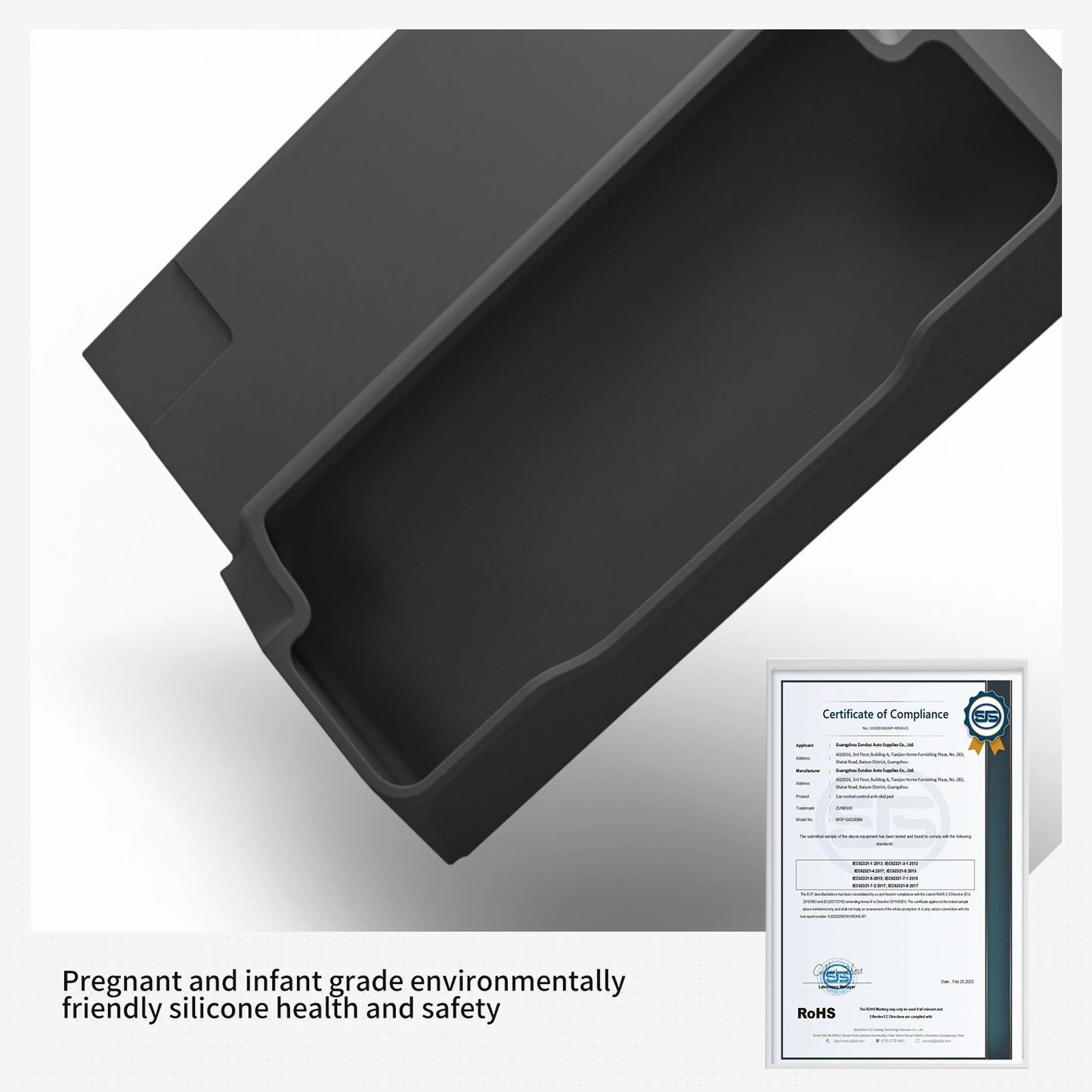 for Tesla Model Y Launch/Juniper 2025 Center Console Armrest Storage Box Glasses Tray Organizer Car Interior Accessories
