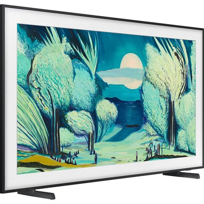 QN55LS03FA 55" The Frame QLED 4K AI TV (2025) Bundle with Modern White Bezel, CPS 26 Month Protection, Slim Flat Mount, 2X HDMI