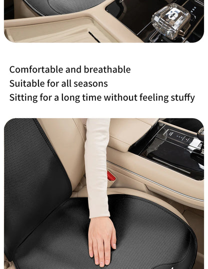 Car Seat Cushion For BYD Seal U Atto3 Atto2 Dophn Seagull S6 S7 Tang X Dream Breathable Front & Rear Seat Protective Cover