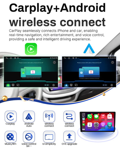 9" Car Radio For Peugeot 301 Citroen Elysee 2013-2018 Android 16 Wireless BT Carplay Multimedia Navigation Touch 2K QLED Screen
