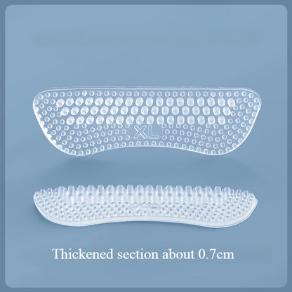 Upgrade Silicone Heel Stickers Heels Grips for Women Men Anti Slip Heel Cushions Non-Slip Inserts Pads Foot Heel Care Protector