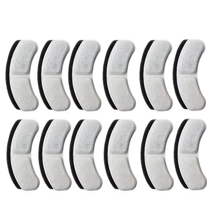 A98I-Pet Water Dispenser Filter Cartridge Set 12Pcs Cat Water Fountain Replacement Parts For Dog Feding And Drinking Supplies