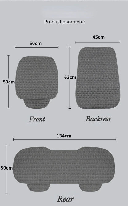 Linen Car Seat Cover Seat Cushion for VOLVO XC60 XC90 XC40 XC70 S60L C30 S80 S90 V50 V60 CAR Accessories Auto Goods