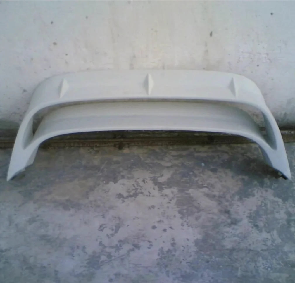 Carbon fiber Resin Rear spoiler tail wing for Peugeot 206 06-15 modify to WRC style car accessories