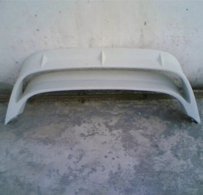 Carbon fiber Resin Rear spoiler tail wing for Peugeot 206 06-15 modify to WRC style car accessories