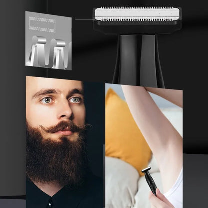 KM-114 3in1 Electric shaver for men wet dry electric razor facial beard&body trimmer rechargeable ball shaver pubic hair trimmer
