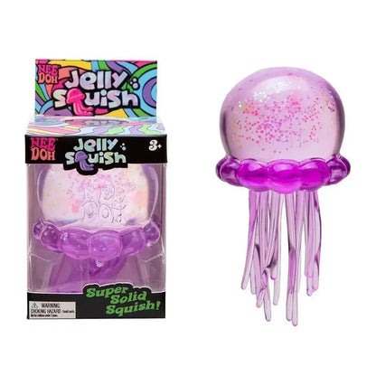 NeeDoh Jellyfish Fidget Toy for Kids And Adults Soft Jelly Squeeze Water Sensory Stress Relief Squish Toy