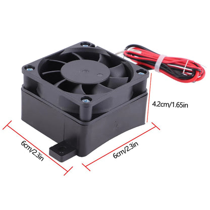 100W 12V Energy Saving PTC Car Fan Air Heater Constant Temperature Heating Element Heaters Air Heater Heater Air Heaters Heaters